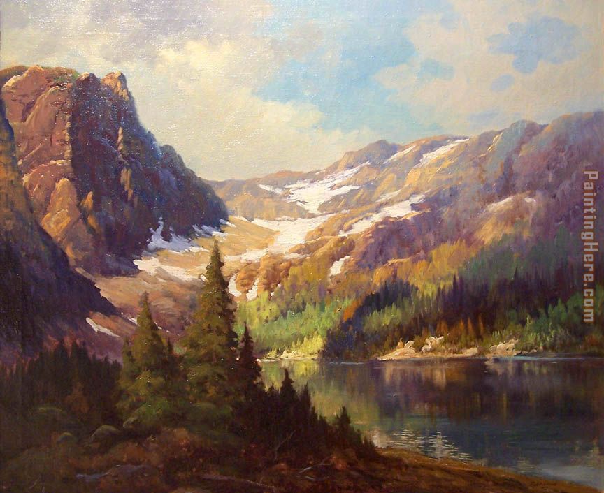 Payne Lake, California painting - Robert Wood Payne Lake, California art painting